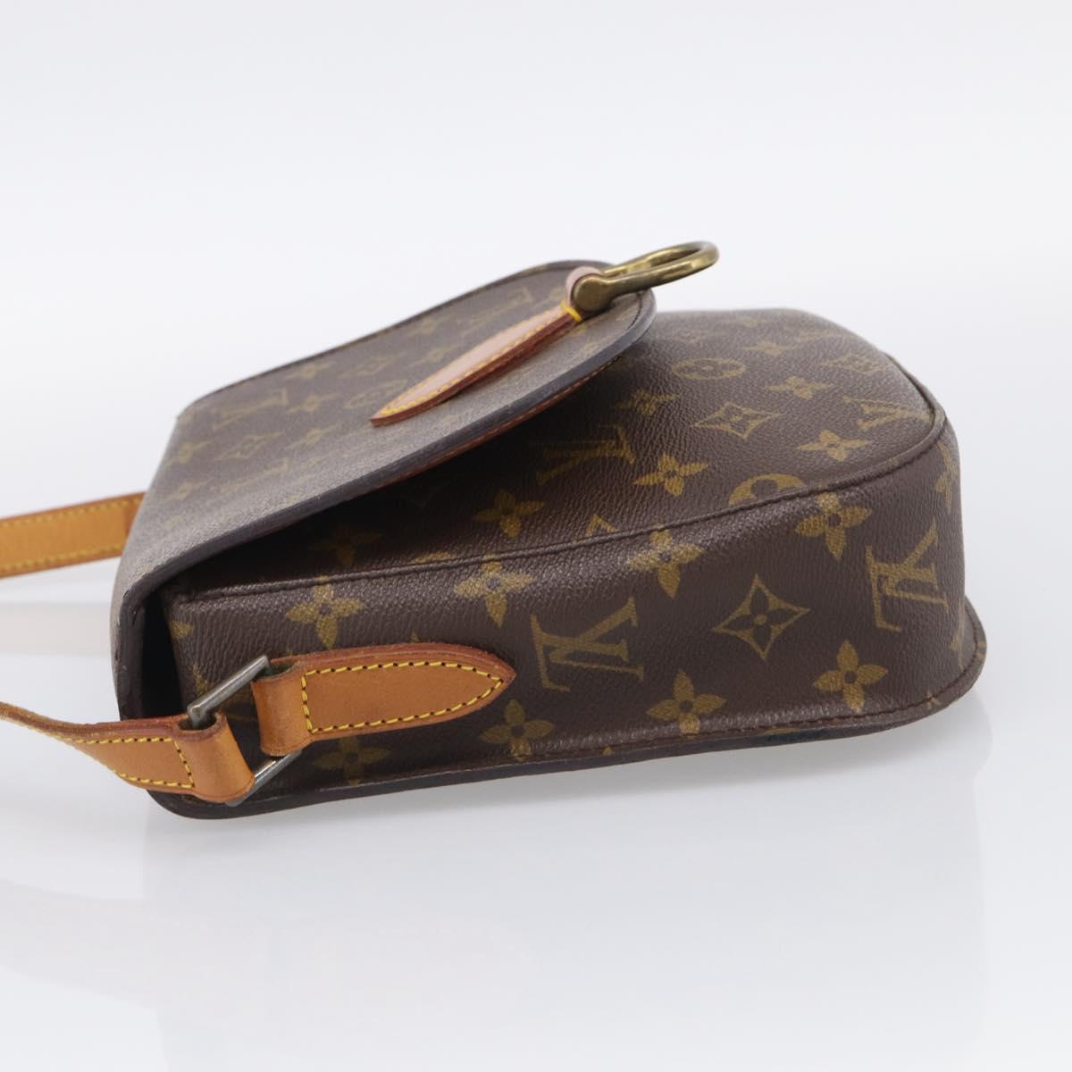 LOUIS VUITTON Monogram Saint Cloud GM Shoulder Bag M51242 LV Auth 215385A