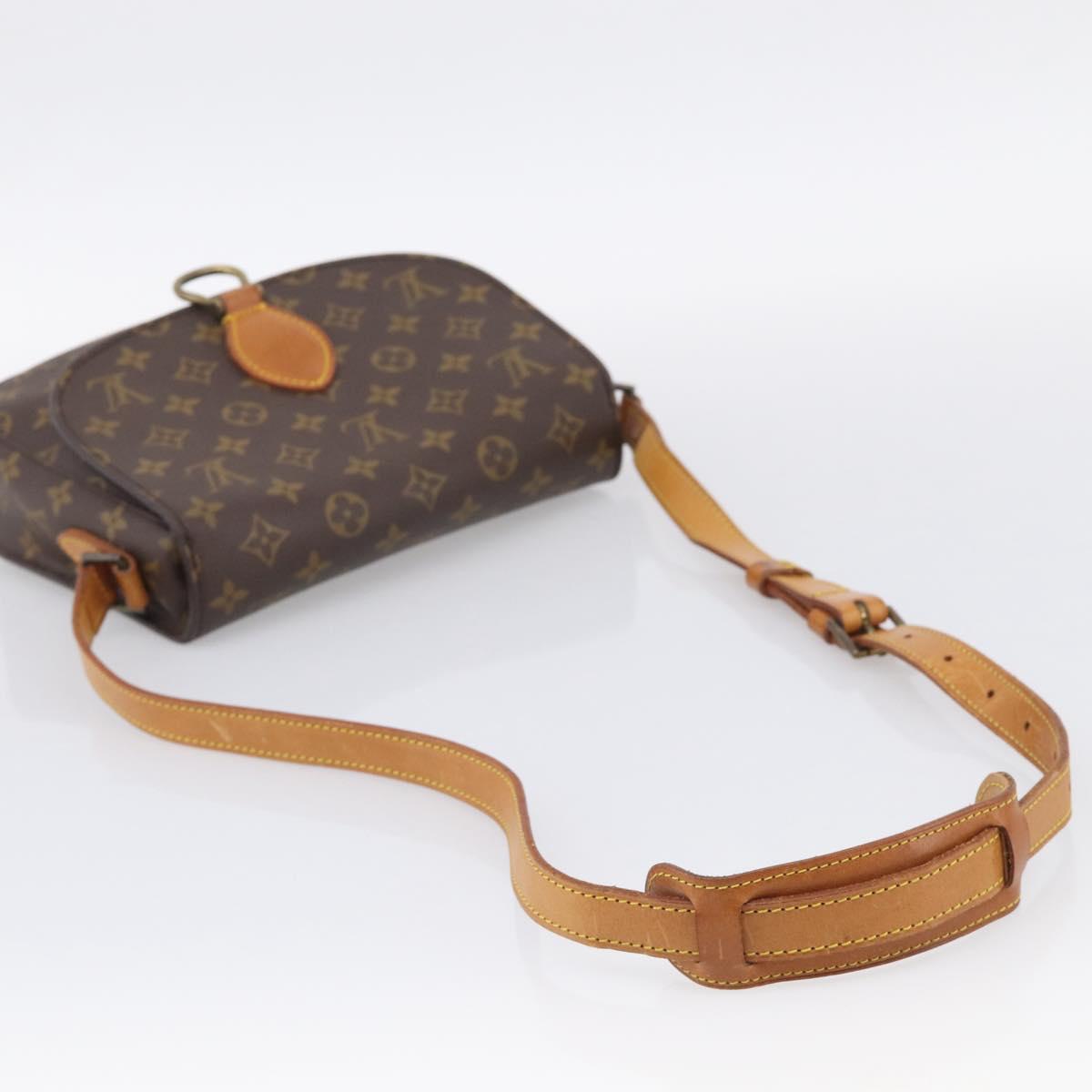 LOUIS VUITTON Monogram Saint Cloud GM Shoulder Bag M51242 LV Auth 215385A