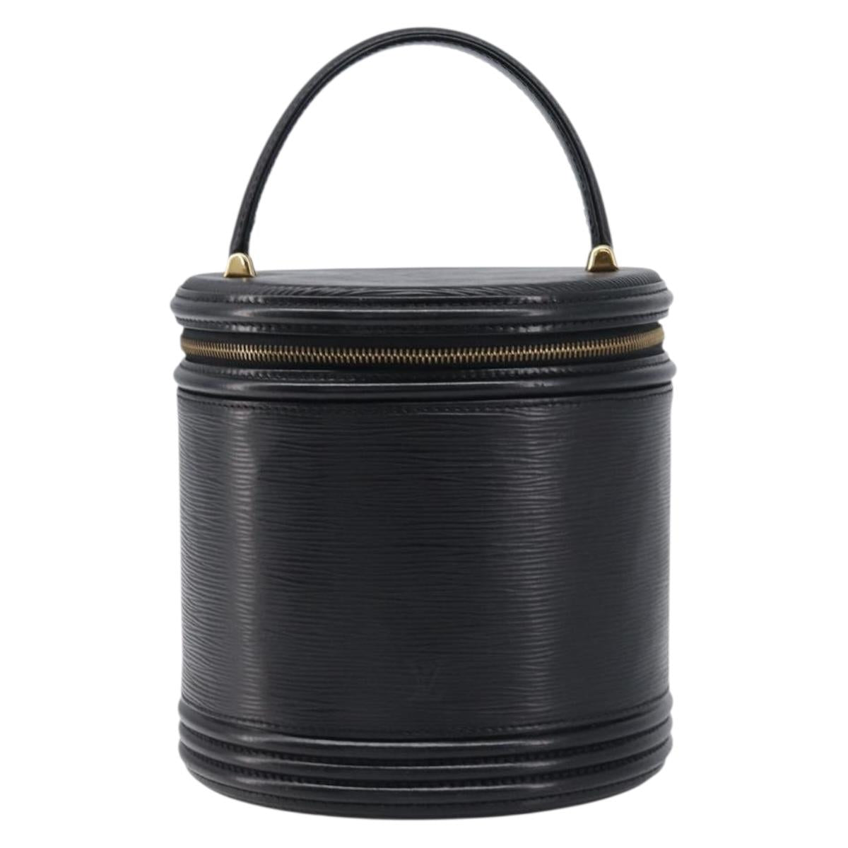 LOUIS VUITTON Epi Cannes Hand Bag Black M48032 LV Auth 215387A