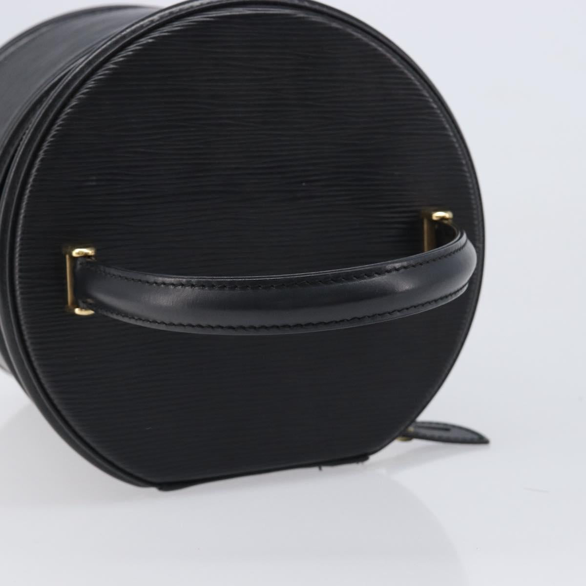 LOUIS VUITTON Epi Cannes Hand Bag Black M48032 LV Auth 215387A