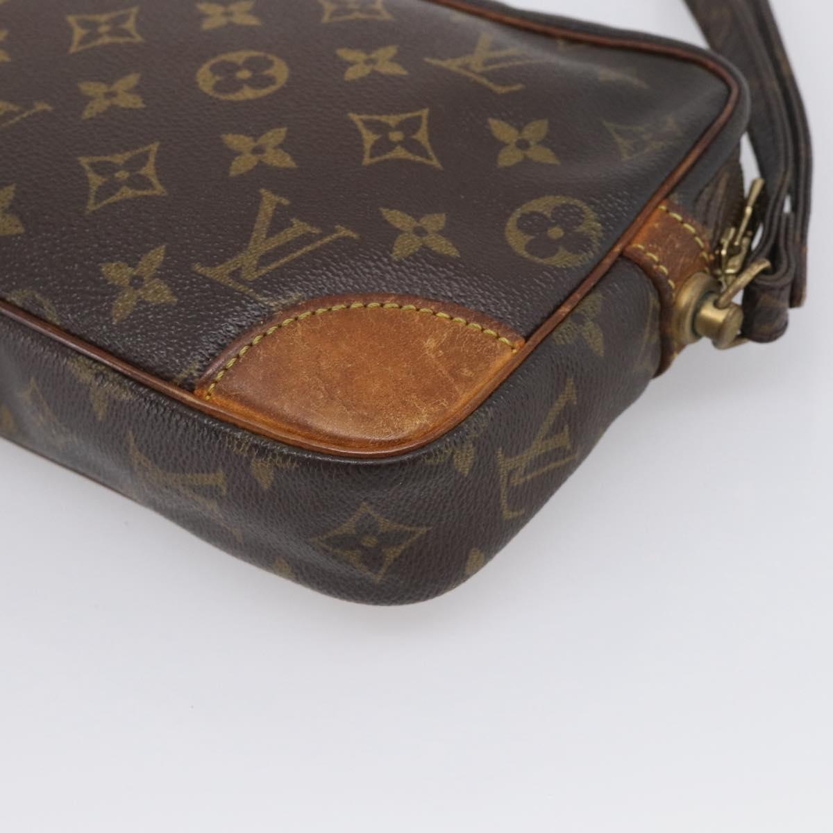 LOUIS VUITTON Monogram Marly Dragonne GM Clutch Bag M51825 LV Auth 215391