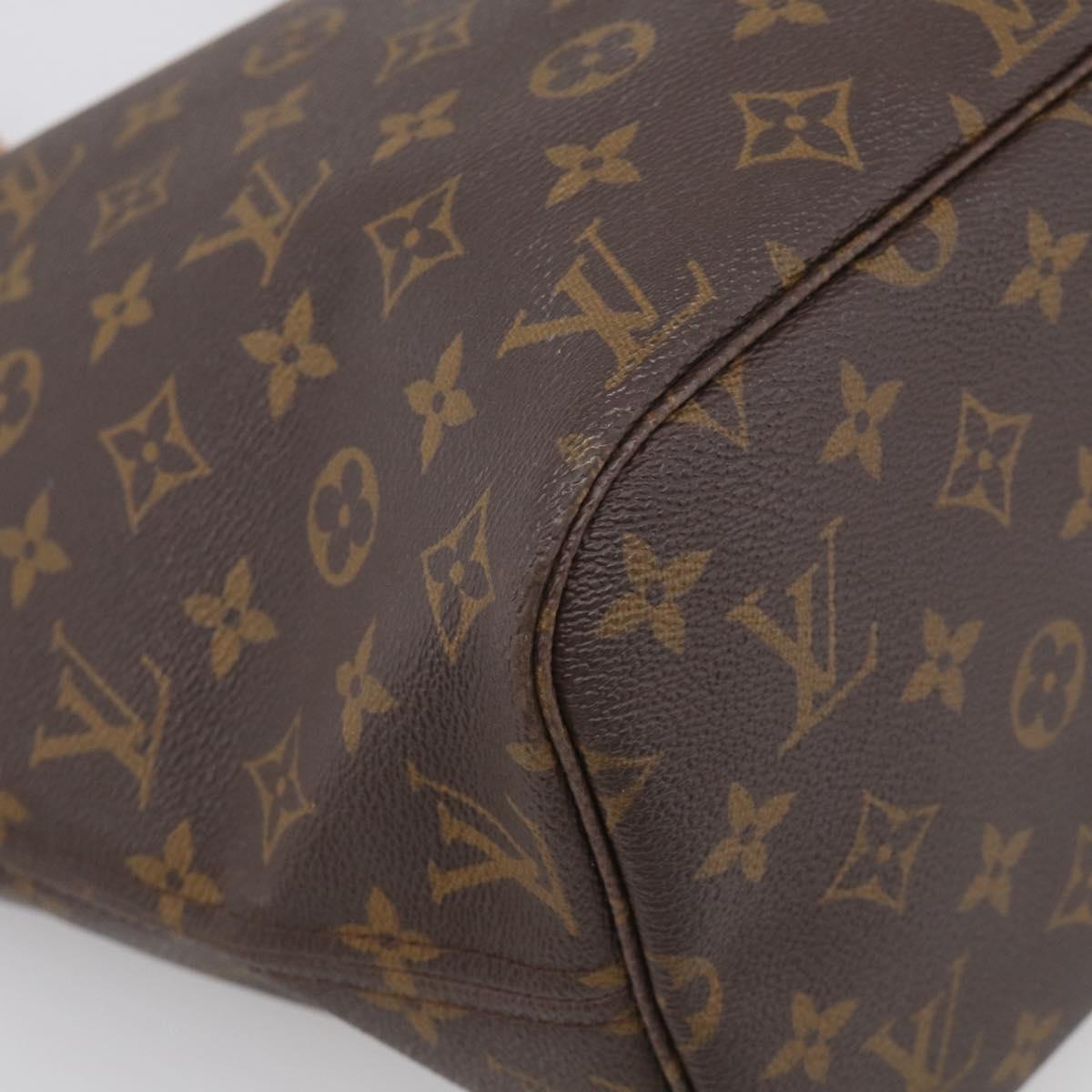 LOUIS VUITTON Monogram Neverfull MM Tote Bag M40156 LV Auth 215395A