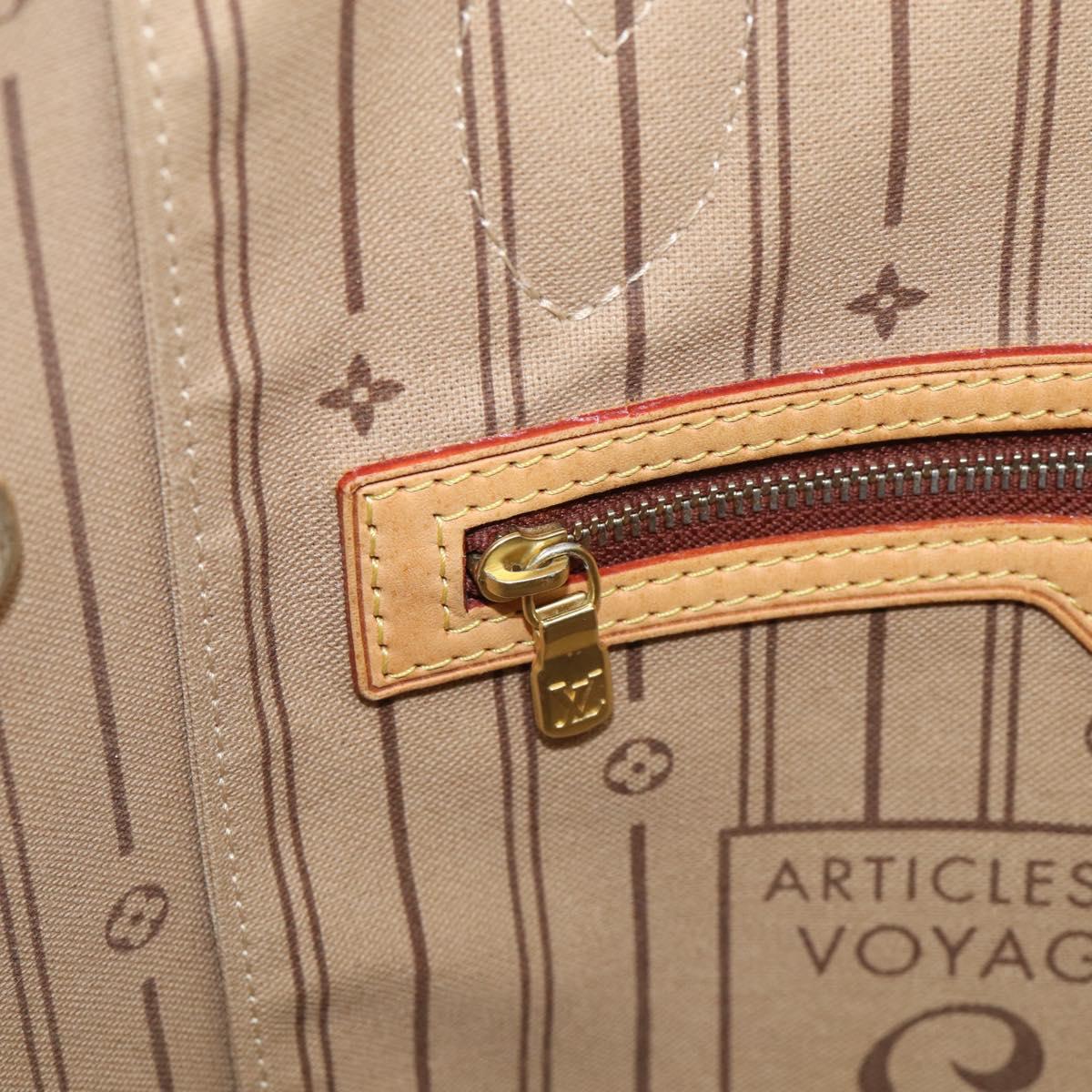 LOUIS VUITTON Monogram Neverfull MM Tote Bag M40156 LV Auth 215395A