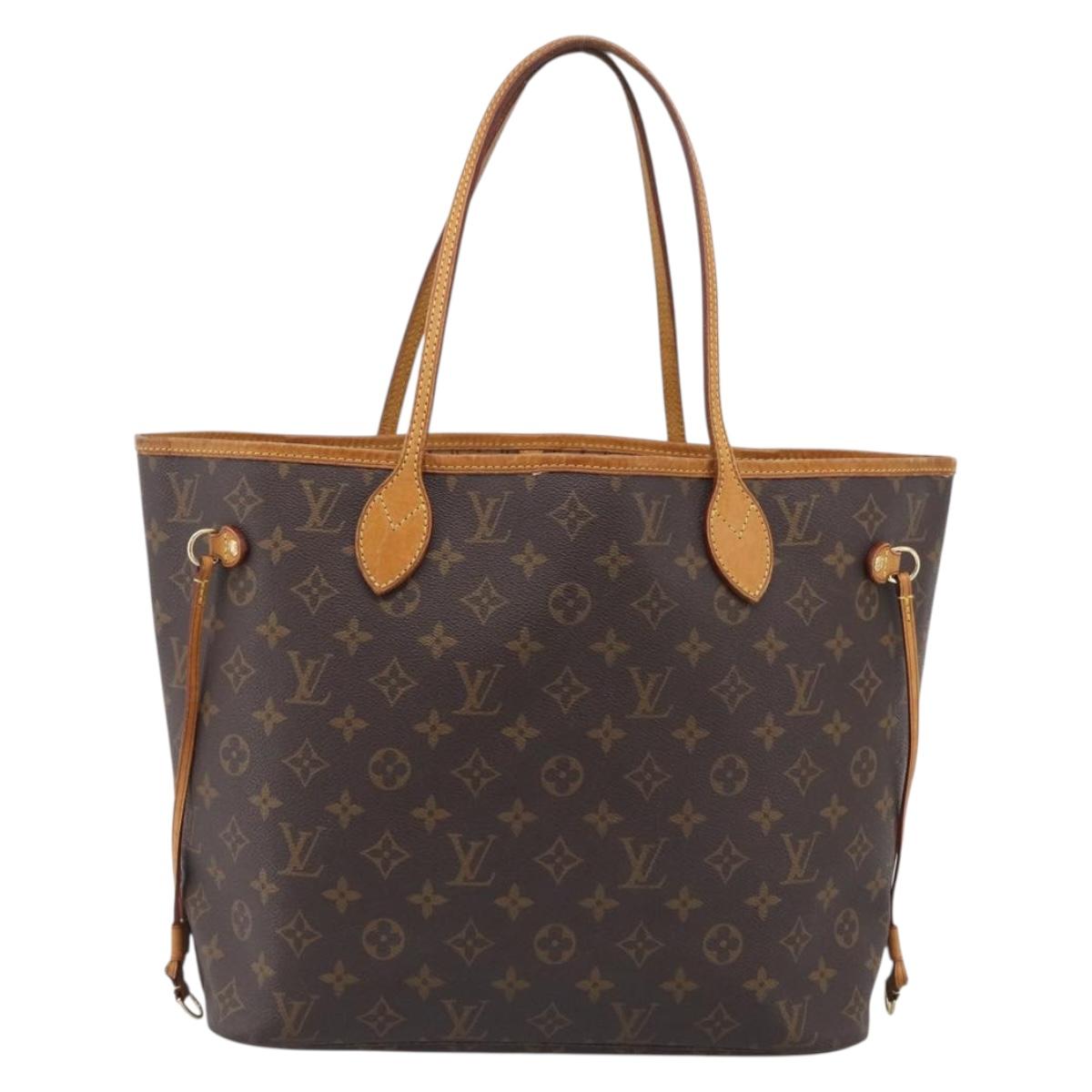 LOUIS VUITTON Monogram Neverfull MM Tote Bag M40156 LV Auth 215395A