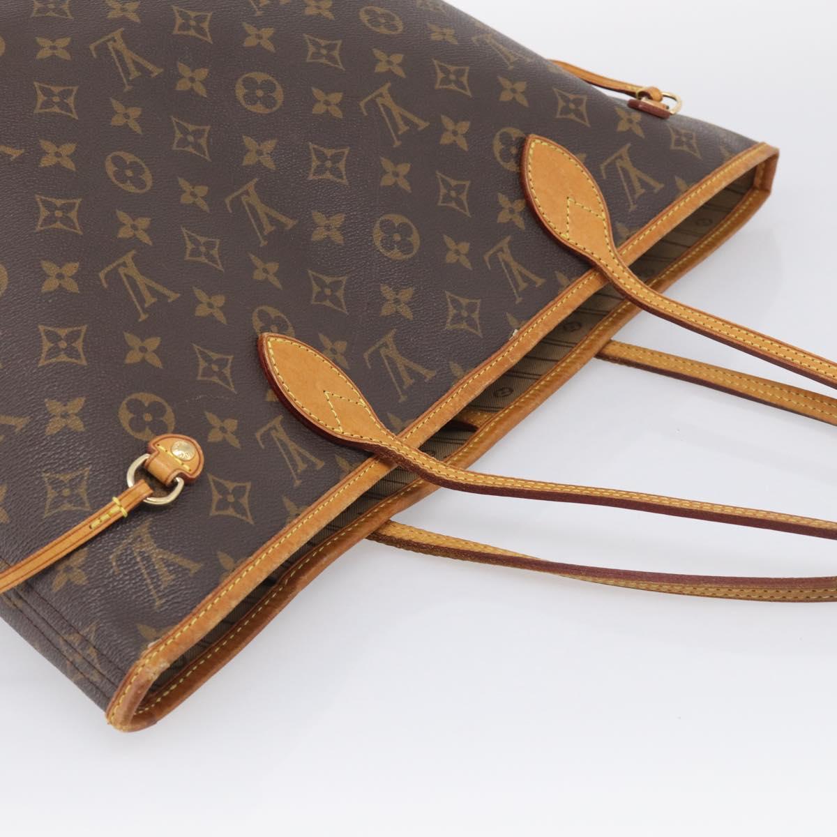 LOUIS VUITTON Monogram Neverfull MM Tote Bag M40156 LV Auth 215395A