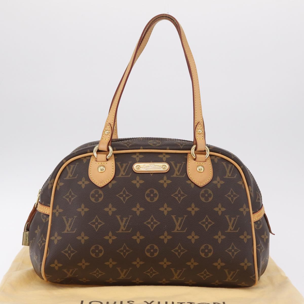 LOUIS VUITTON Monogram Montorgueil PM Hand Bag M95565 LV Auth 215406V