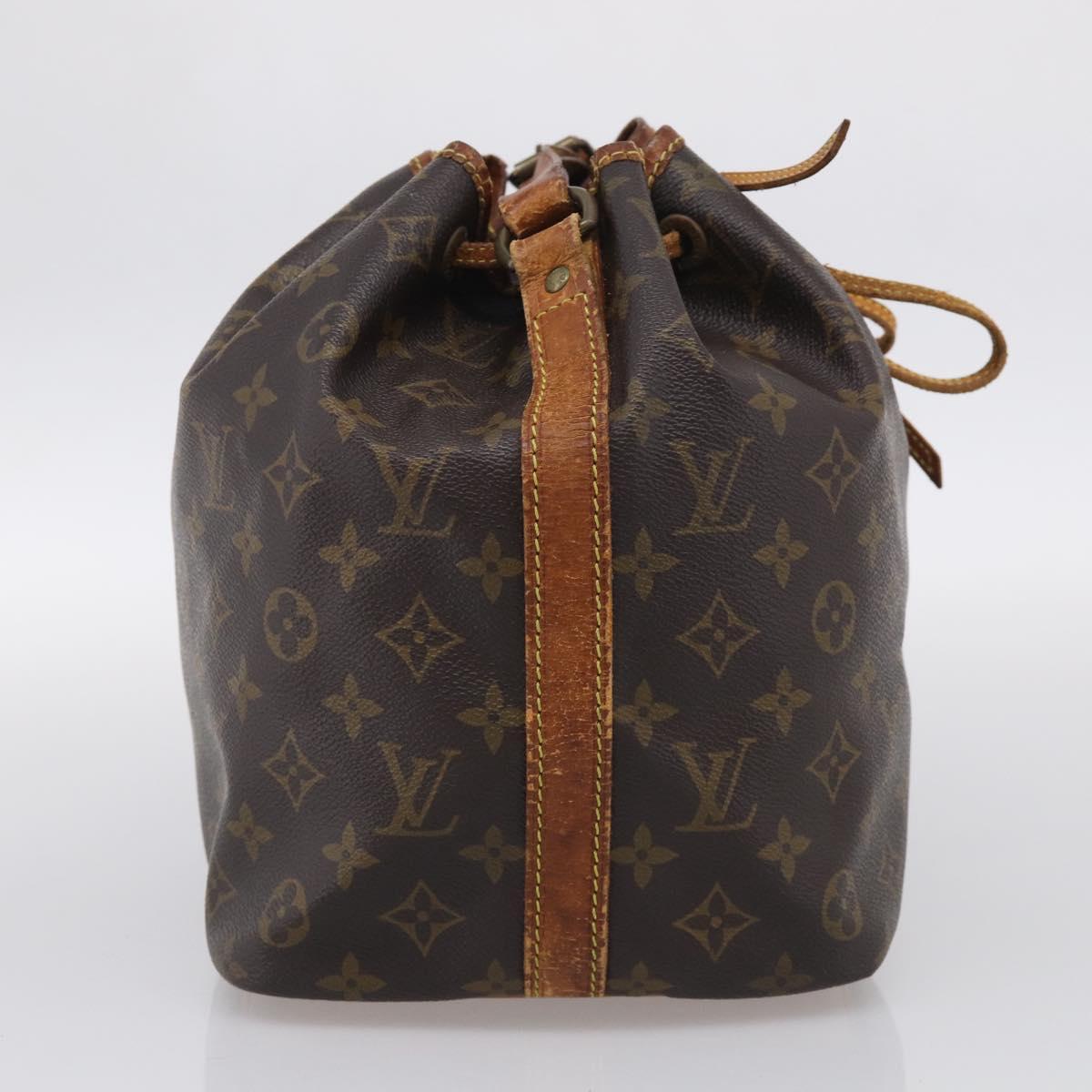 LOUIS VUITTON Monogram Petit Noe Shoulder Bag M42226 LV Auth 215411