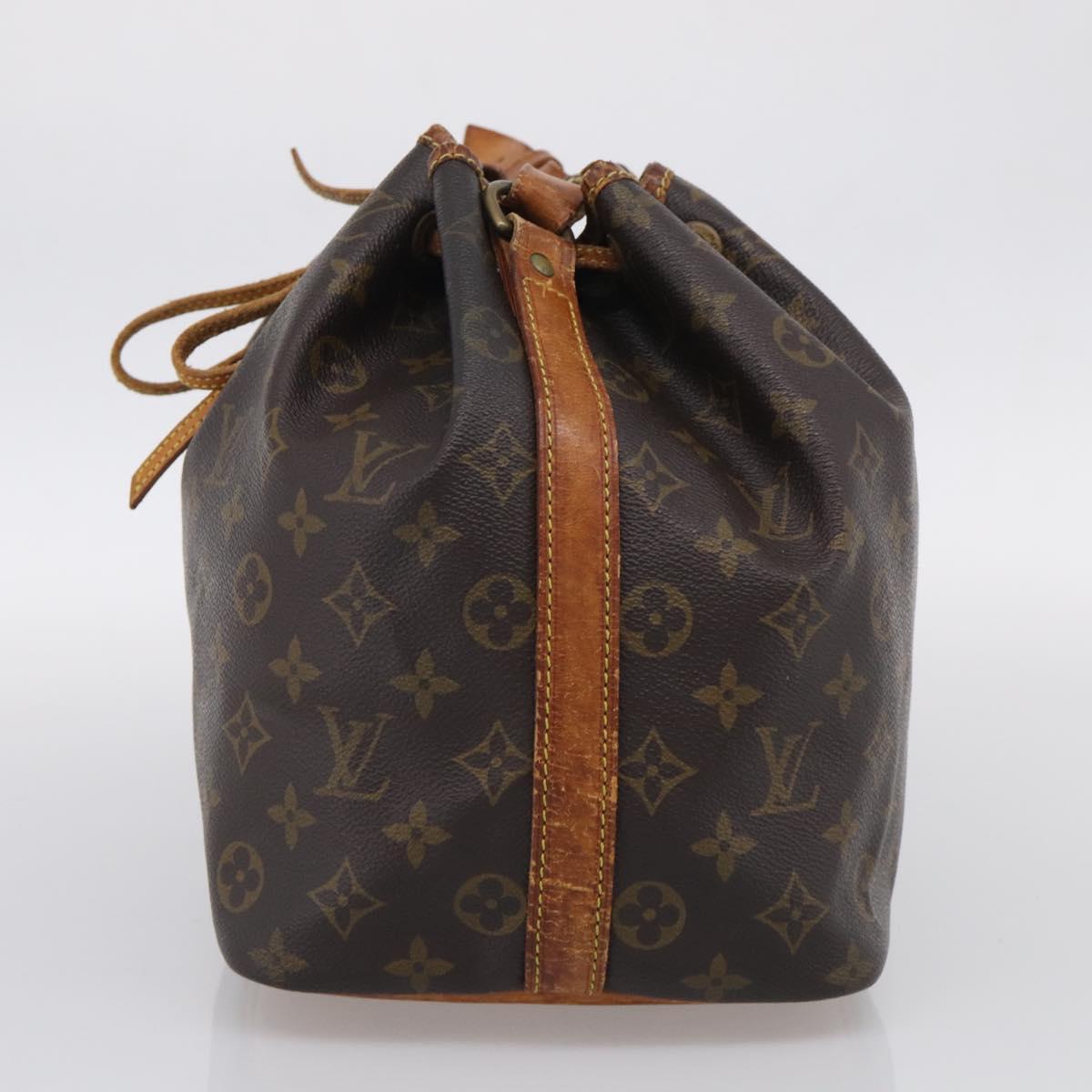 LOUIS VUITTON Monogram Petit Noe Shoulder Bag M42226 LV Auth 215411