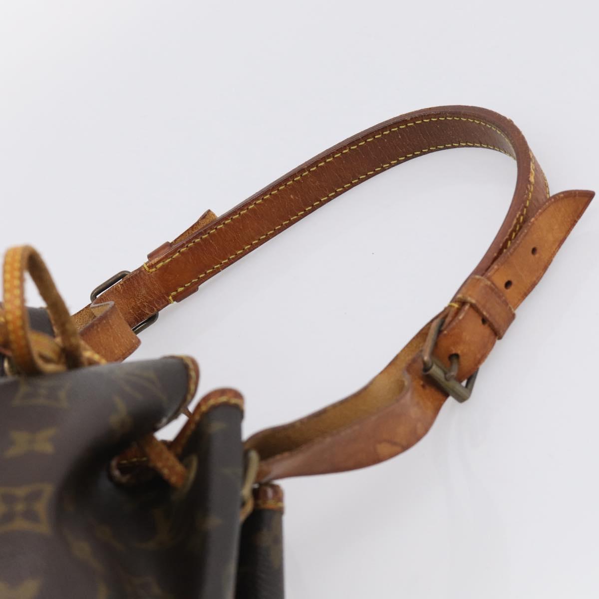 LOUIS VUITTON Monogram Petit Noe Shoulder Bag M42226 LV Auth 215411