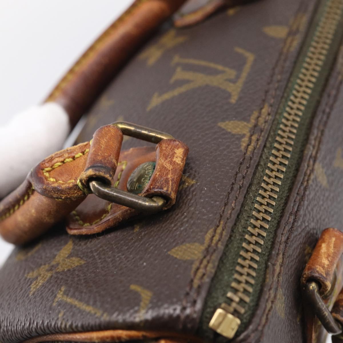 LOUIS VUITTON Monogram Mini Speedy Hand Bag M41534 LV Auth 215414