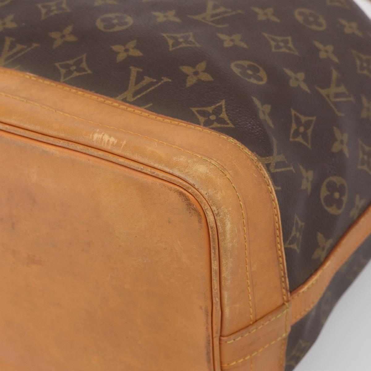 LOUIS VUITTON Monogram Noe Shoulder Bag M42224 LV Auth 215527