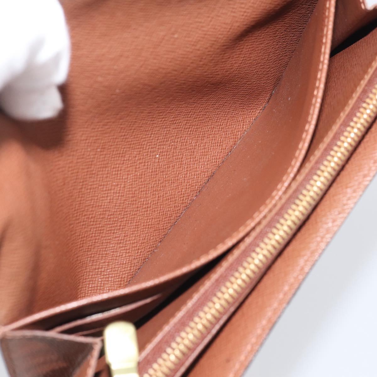 LOUIS VUITTON Monogram Portefeuille Sarah Long Wallet M61734 LV Auth 215535