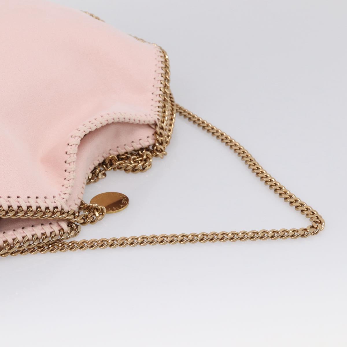 Stella McCartney Chain Falabella Bag Polyester 2way Pink 234387 Auth 215543A