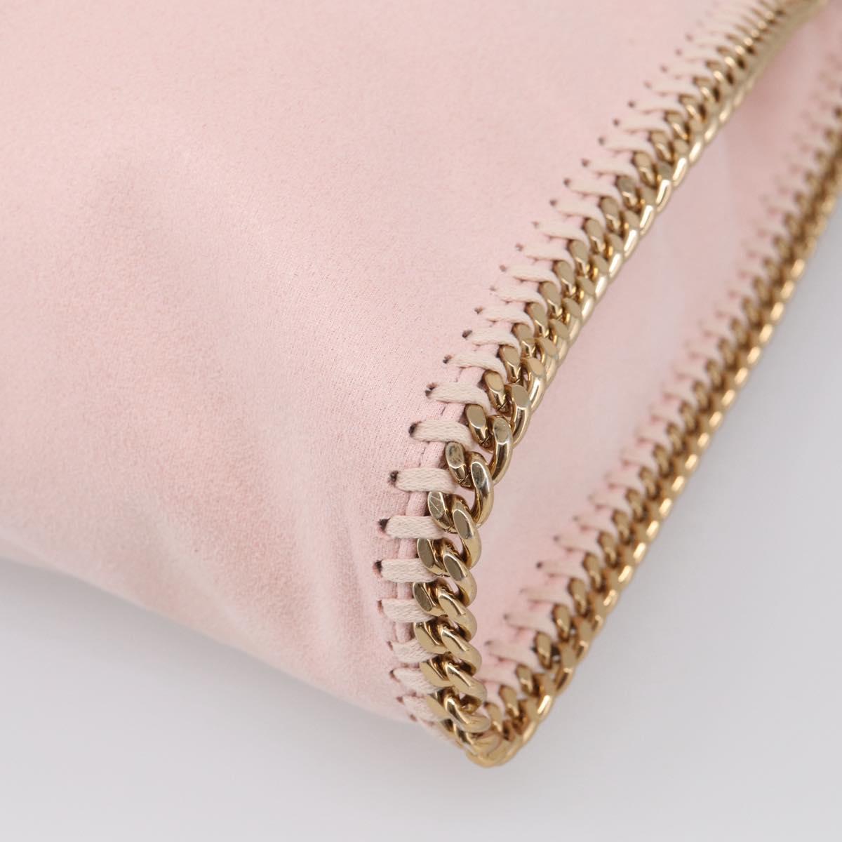 Stella McCartney Chain Falabella Bag Polyester 2way Pink 234387 Auth 215543A