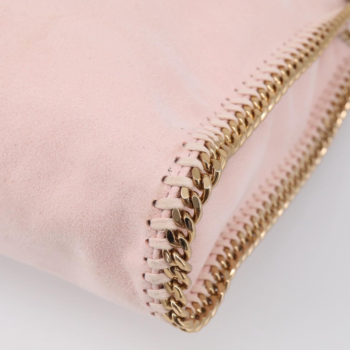 Stella McCartney Chain Falabella Bag Polyester 2way Pink 234387 Auth 215543A