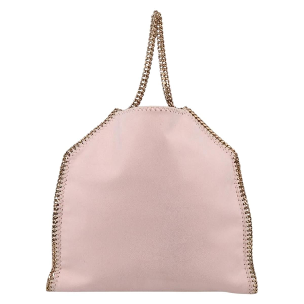Stella McCartney Chain Falabella Bag Polyester 2way Pink 234387 Auth 215543A