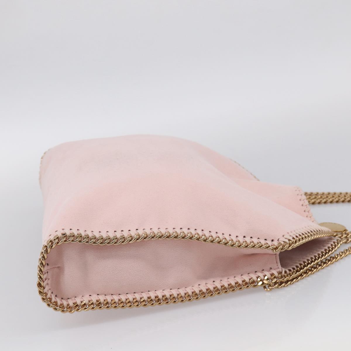 Stella McCartney Chain Falabella Bag Polyester 2way Pink 234387 Auth 215543A