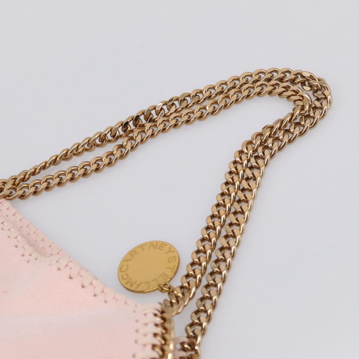 Stella McCartney Chain Falabella Bag Polyester 2way Pink 234387 Auth 215543A