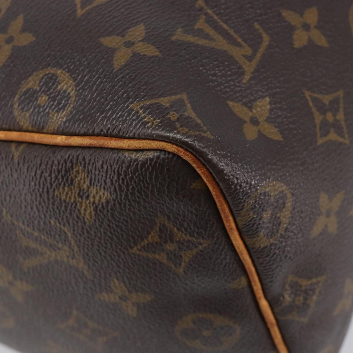 LOUIS VUITTON Monogram Speedy 25 Hand Bag M41528 LV Auth 215545