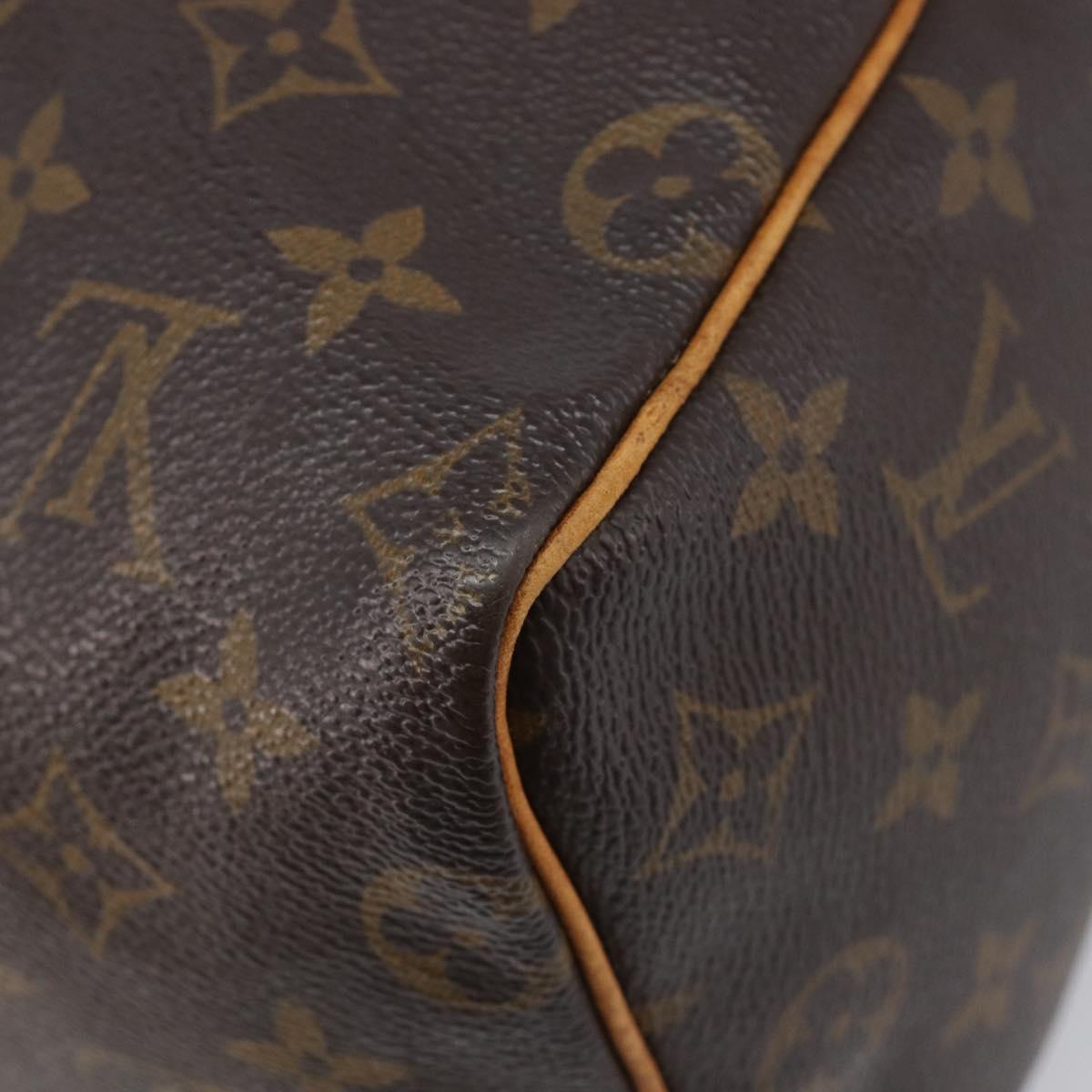 LOUIS VUITTON Monogram Speedy 25 Hand Bag M41528 LV Auth 215545