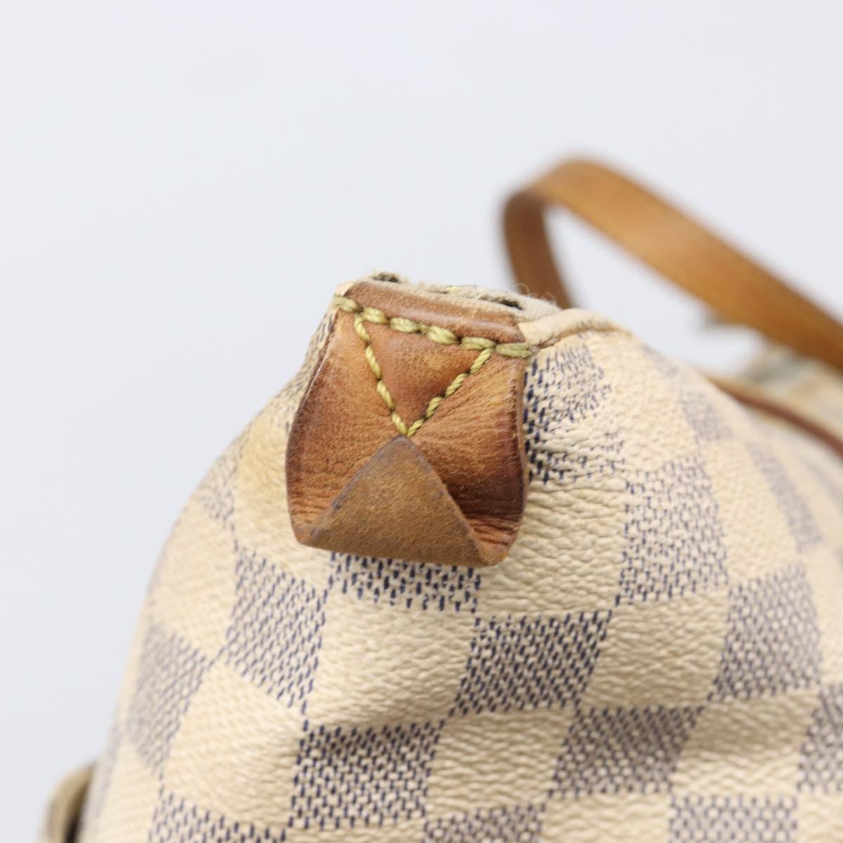 LOUIS VUITTON Damier Azur Totally MM Tote Bag N51262 LV Auth 215548