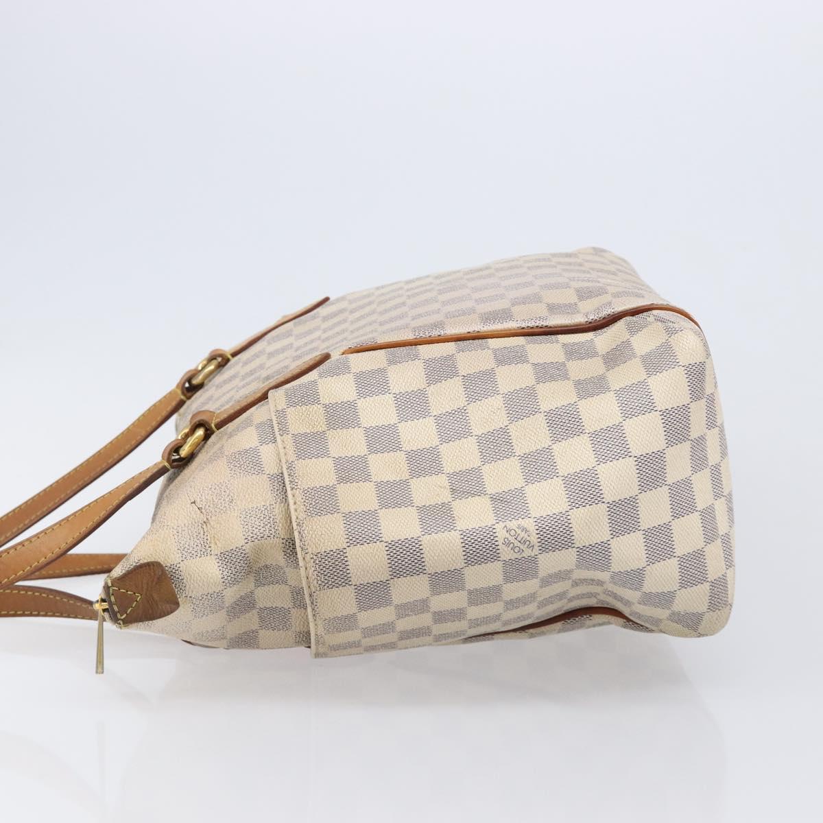 LOUIS VUITTON Damier Azur Totally MM Tote Bag N51262 LV Auth 215548