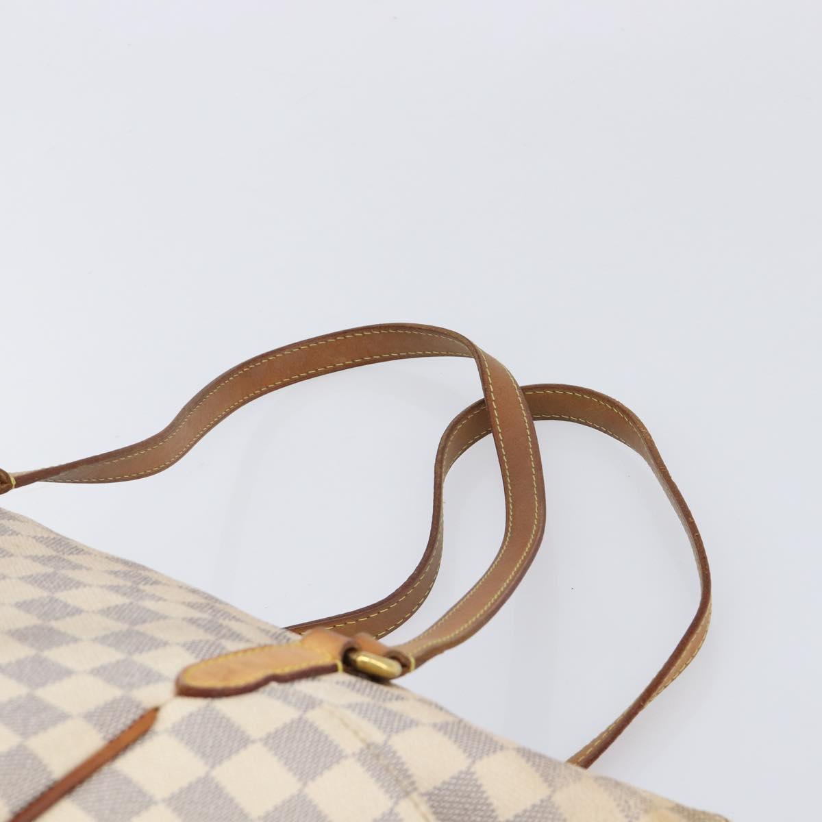 LOUIS VUITTON Damier Azur Totally MM Tote Bag N51262 LV Auth 215548
