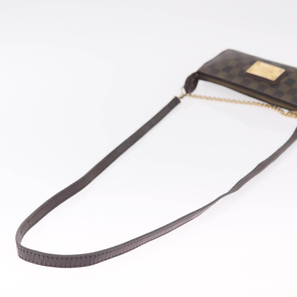 LOUIS VUITTON Damier Ebene Sophie Shoulder Bag N51135 LV Auth 215550