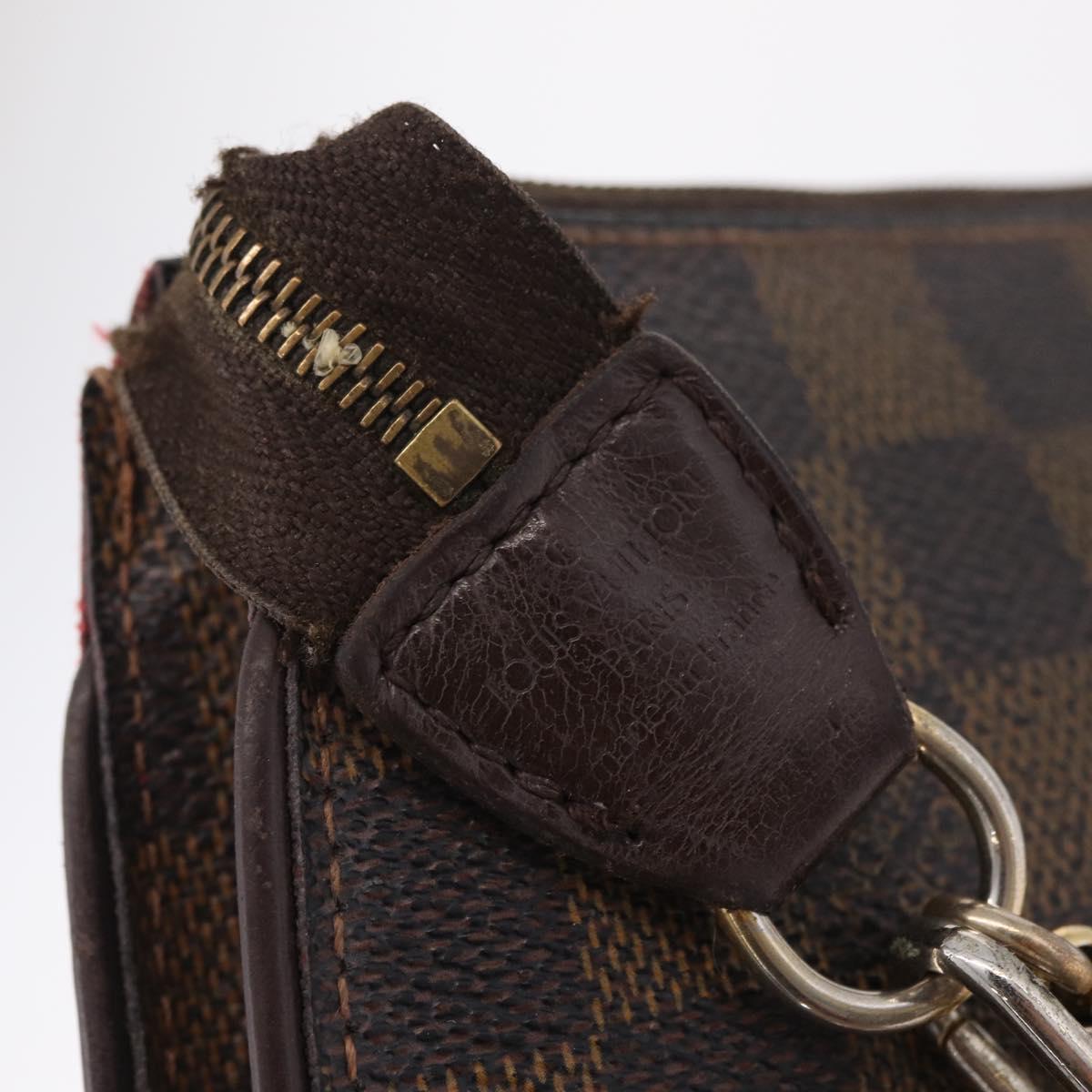 LOUIS VUITTON Damier Ebene Sophie Shoulder Bag N51135 LV Auth 215550