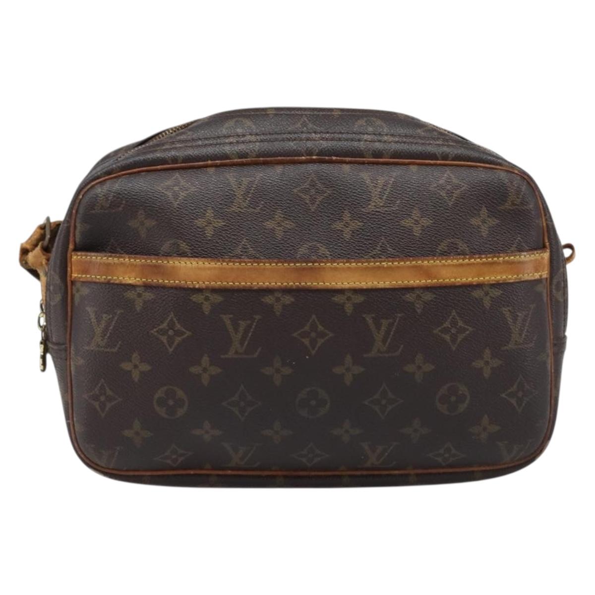 LOUIS VUITTON Monogram Reporter PM Shoulder Bag M45254 LV Auth 215559