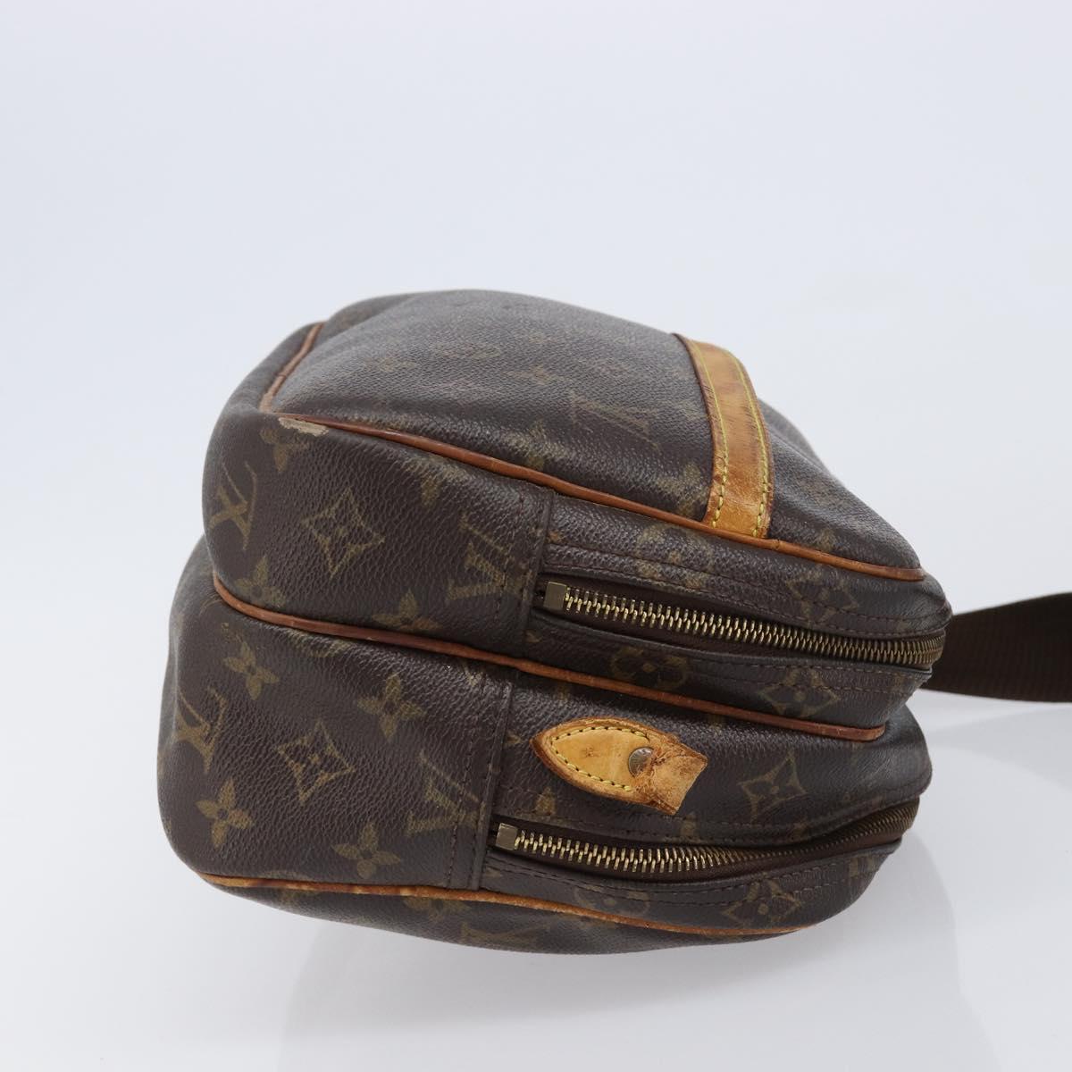 LOUIS VUITTON Monogram Reporter PM Shoulder Bag M45254 LV Auth 215559