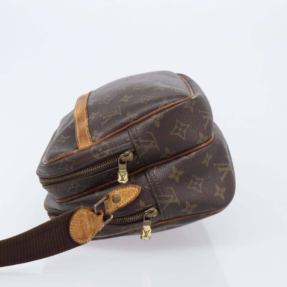LOUIS VUITTON Monogram Reporter PM Shoulder Bag M45254 LV Auth 215559