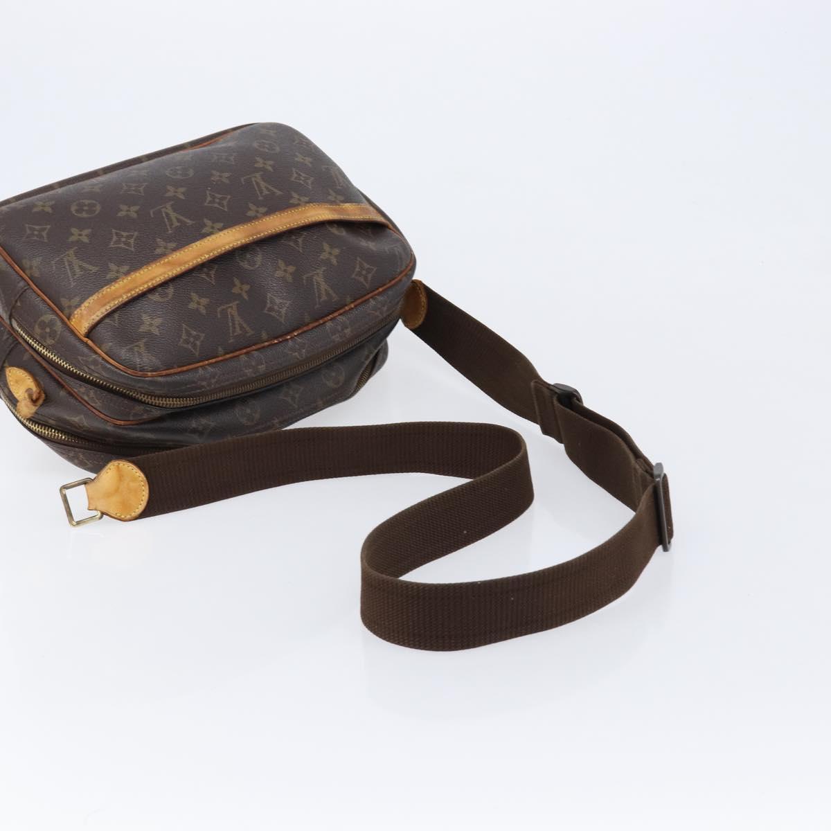LOUIS VUITTON Monogram Reporter PM Shoulder Bag M45254 LV Auth 215559