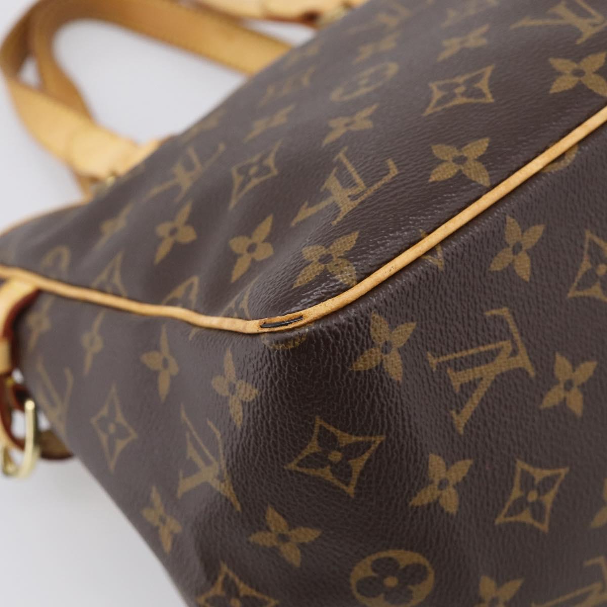 LOUIS VUITTON Monogram Batignolles Tote Bag M51156 LV Auth 215560