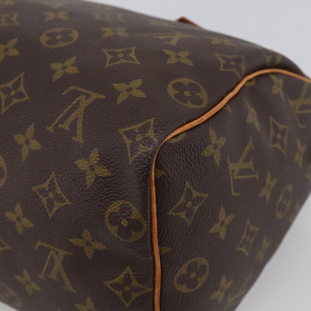 LOUIS VUITTON Monogram Speedy 25 Hand Bag M41528 LV Auth 215561V