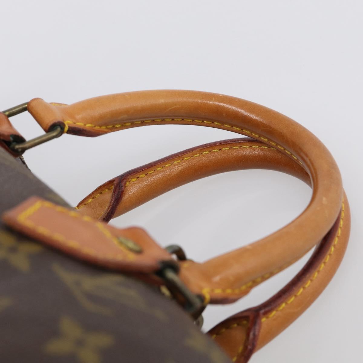 LOUIS VUITTON Monogram Speedy 25 Hand Bag M41528 LV Auth 215561V