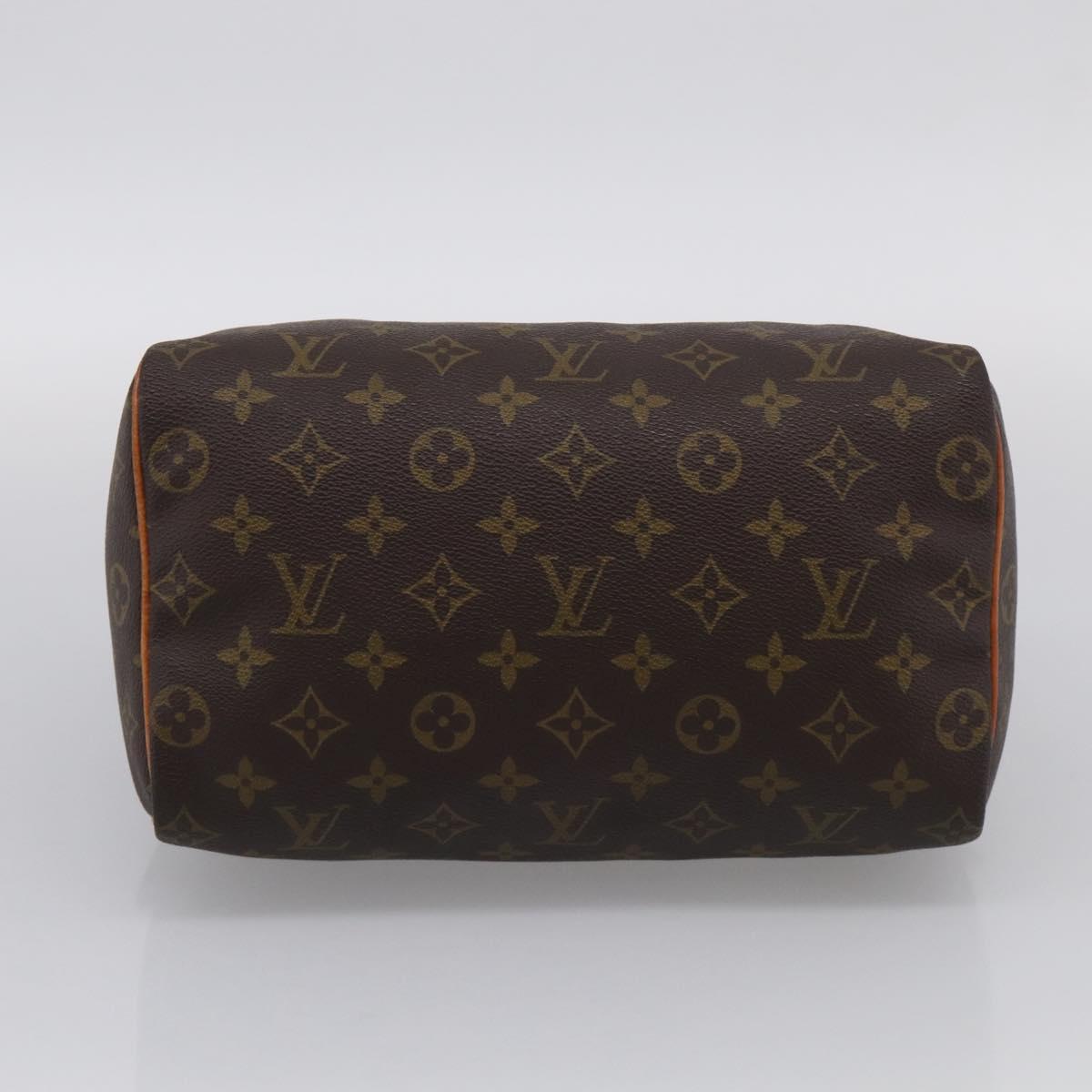 LOUIS VUITTON Monogram Speedy 25 Hand Bag M41528 LV Auth 215561V