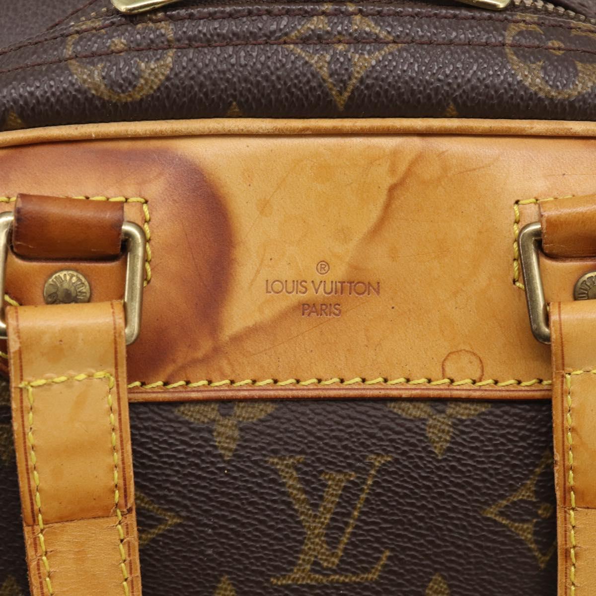 LOUIS VUITTON Monogram Excursion Hand Bag M41450 LV Auth 215567