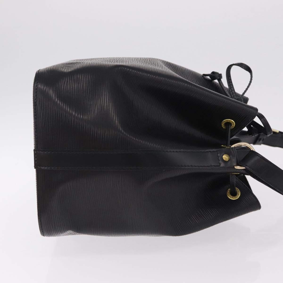 LOUIS VUITTON Epi Noe Shoulder Bag Black M44002 LV Auth 215583V