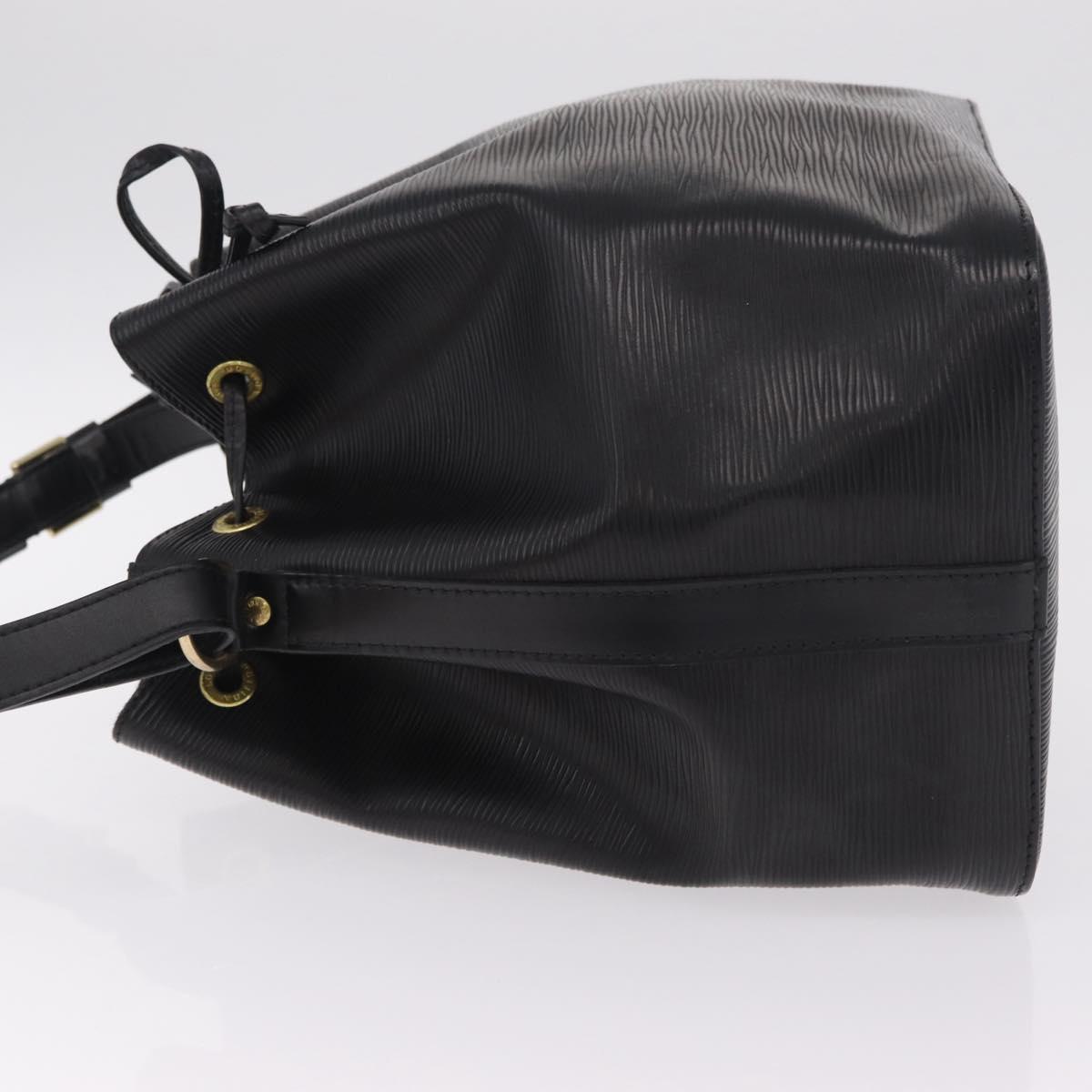 LOUIS VUITTON Epi Noe Shoulder Bag Black M44002 LV Auth 215583V