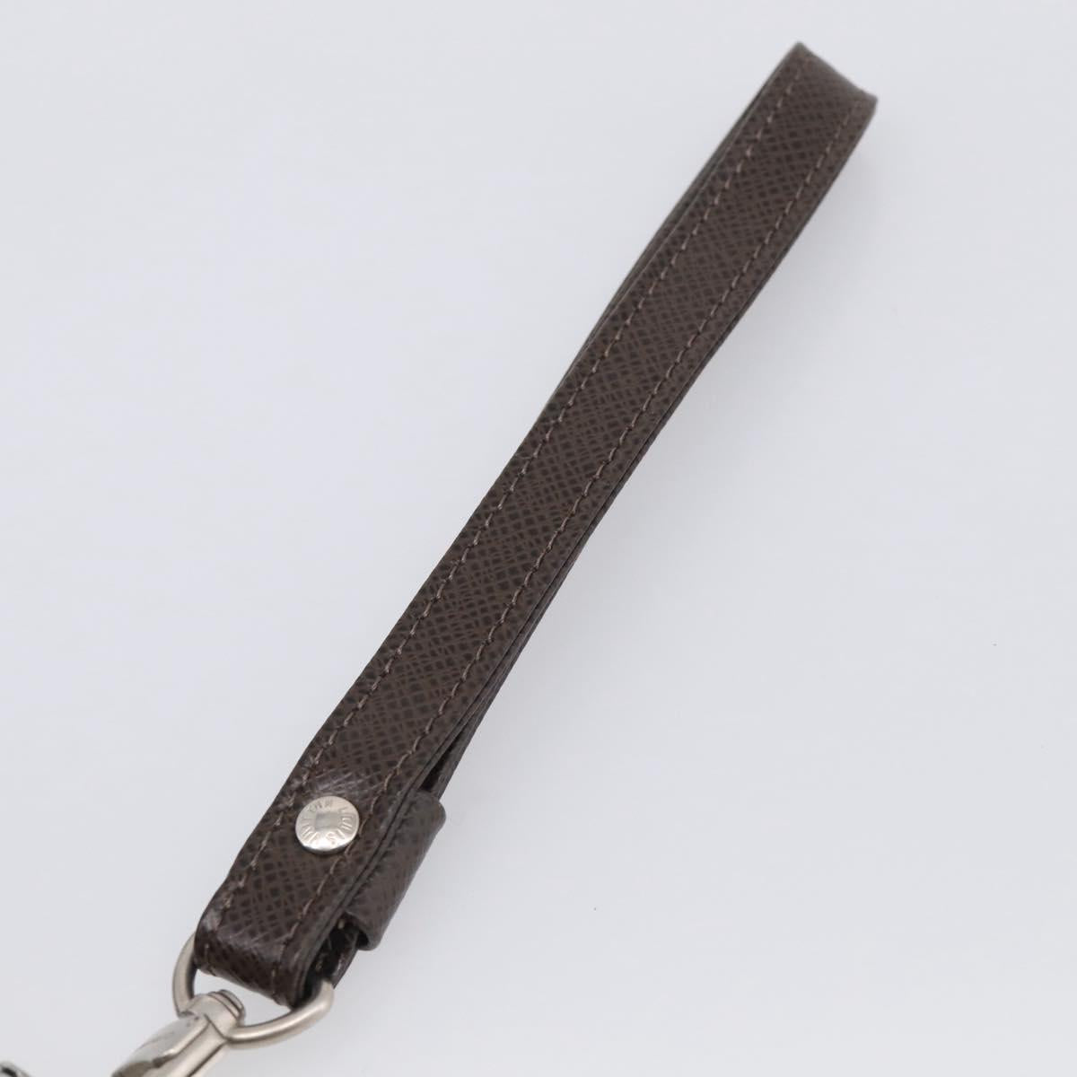 LOUIS VUITTON Taiga Baikal Clutch Bag Grizzly M30188 LV Auth 215592A