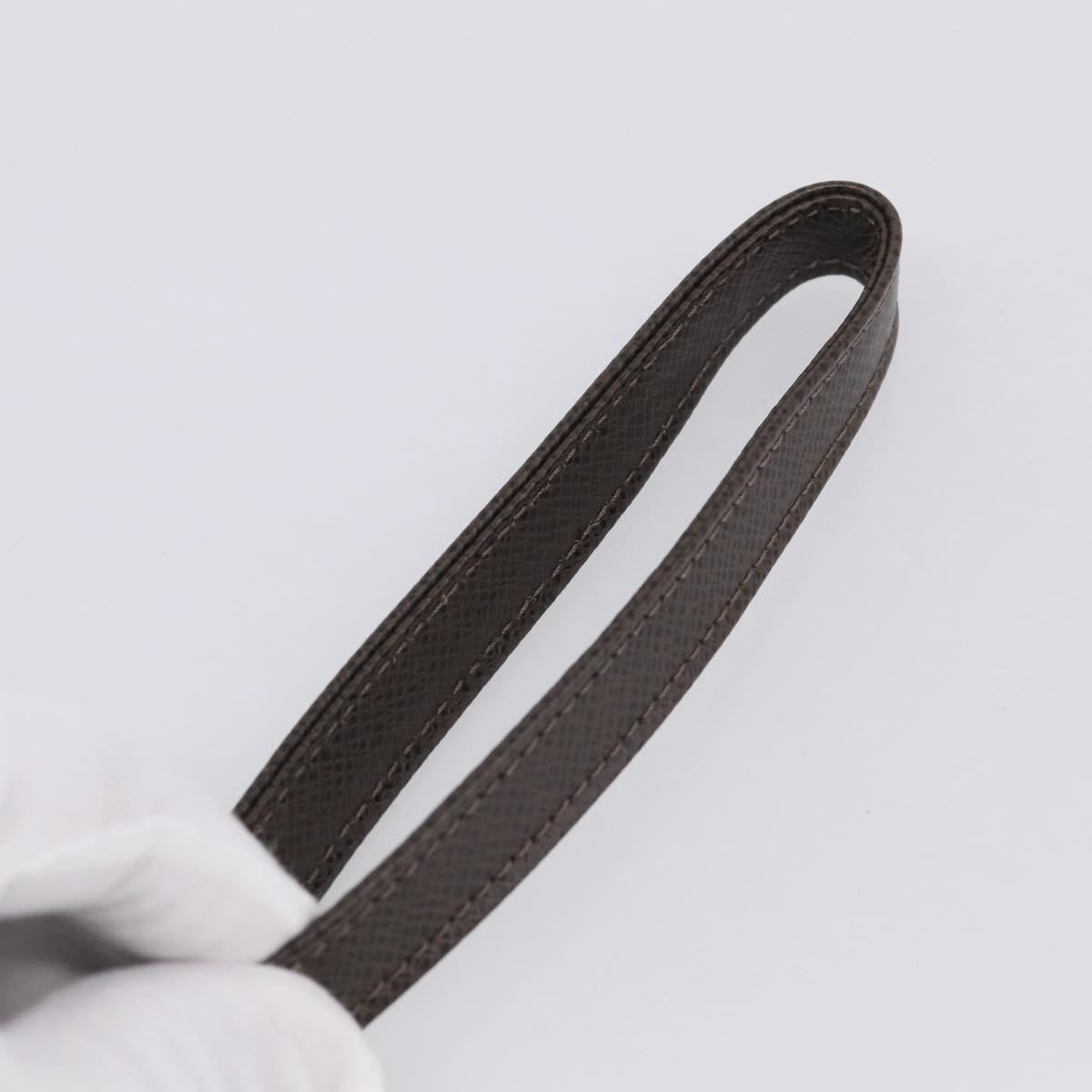 LOUIS VUITTON Taiga Baikal Clutch Bag Grizzly M30188 LV Auth 215592A