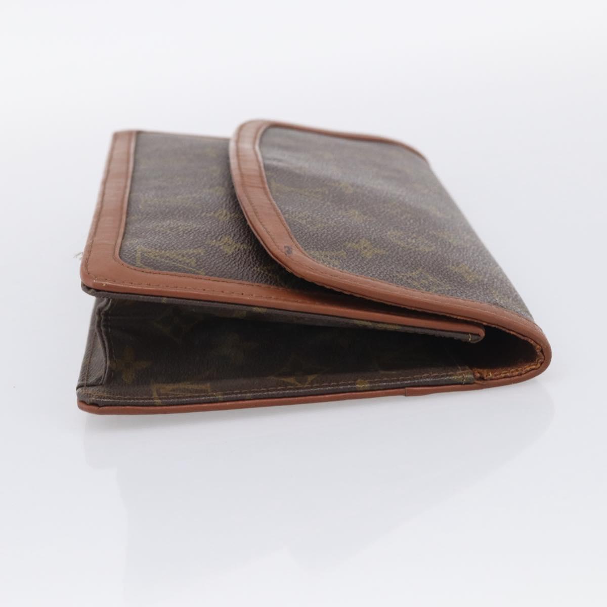 LOUIS VUITTON Monogram Pochette Dam GM Clutch Bag M51810 LV Auth 215606