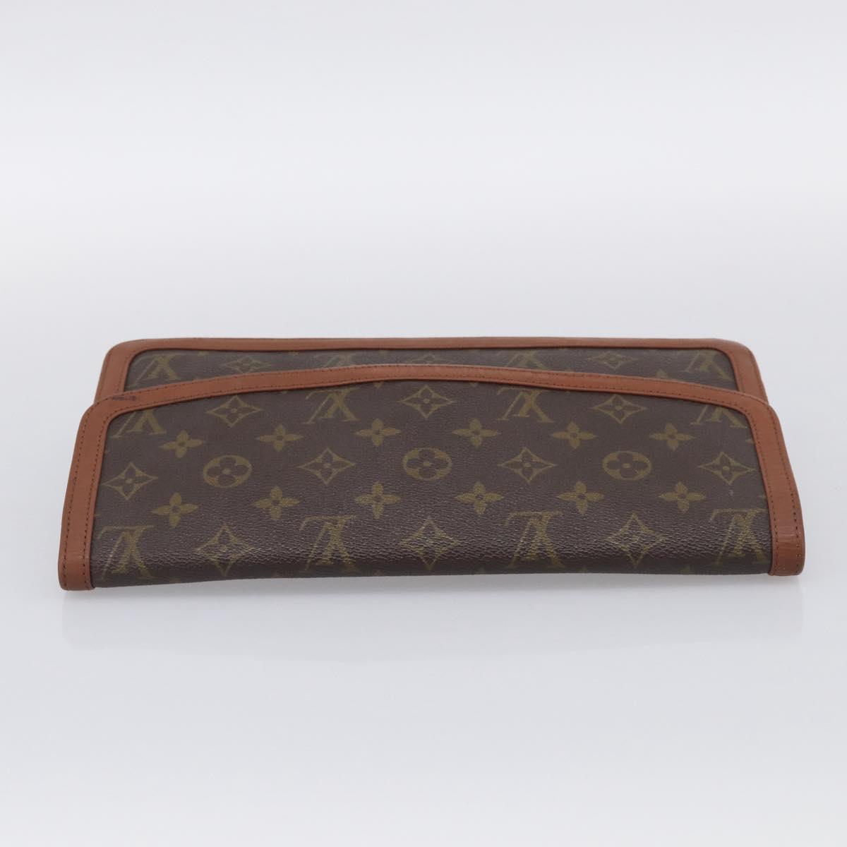LOUIS VUITTON Monogram Pochette Dam GM Clutch Bag M51810 LV Auth 215606