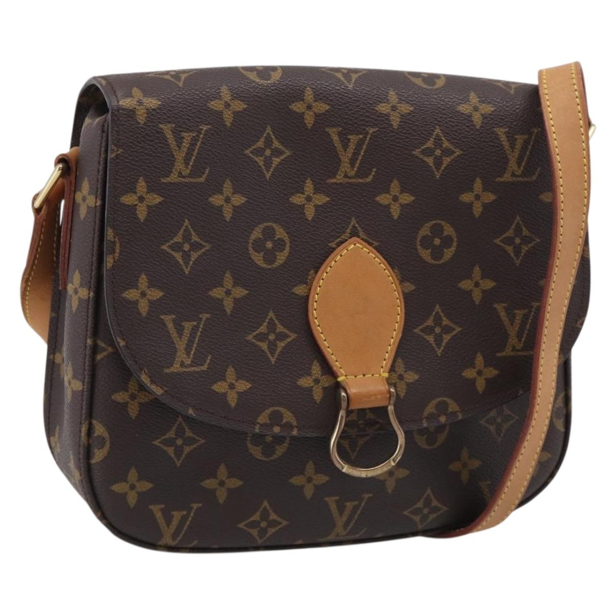 LOUIS VUITTON Monogram Saint Cloud GM Shoulder Bag M51242 LV Auth 215691A