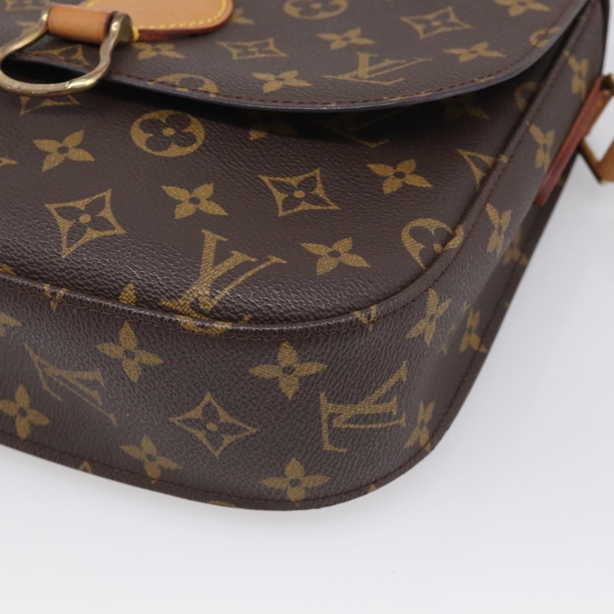 LOUIS VUITTON Monogram Saint Cloud GM Shoulder Bag M51242 LV Auth 215691A