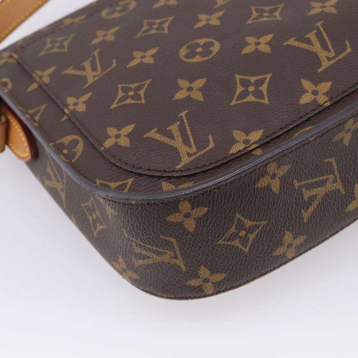 LOUIS VUITTON Monogram Saint Cloud GM Shoulder Bag M51242 LV Auth 215691A