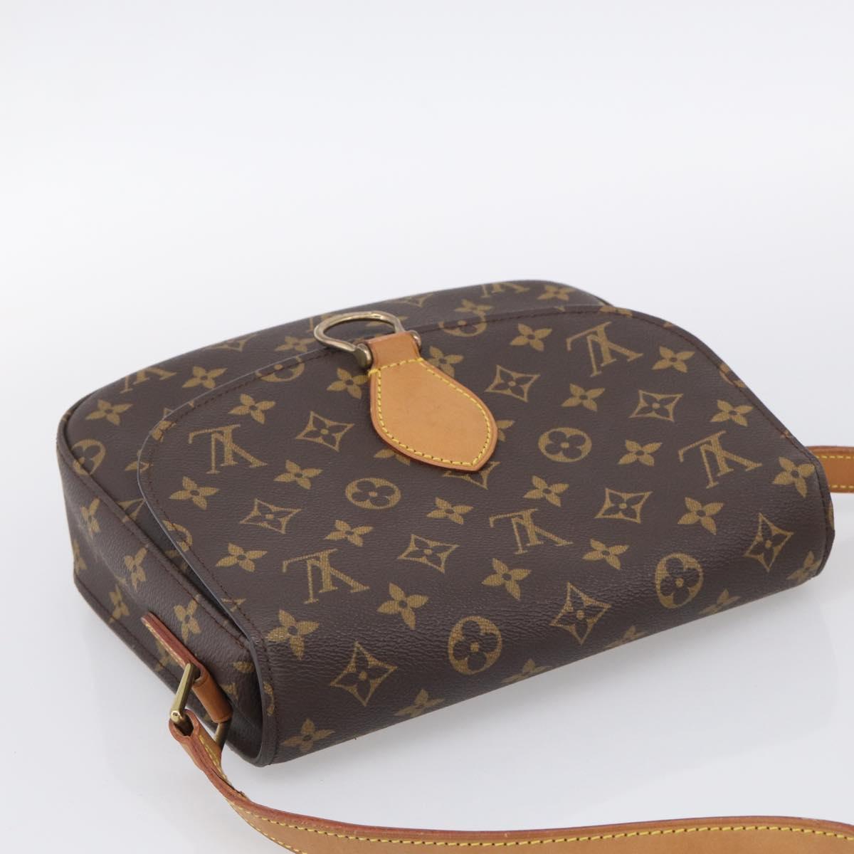 LOUIS VUITTON Monogram Saint Cloud GM Shoulder Bag M51242 LV Auth 215691A