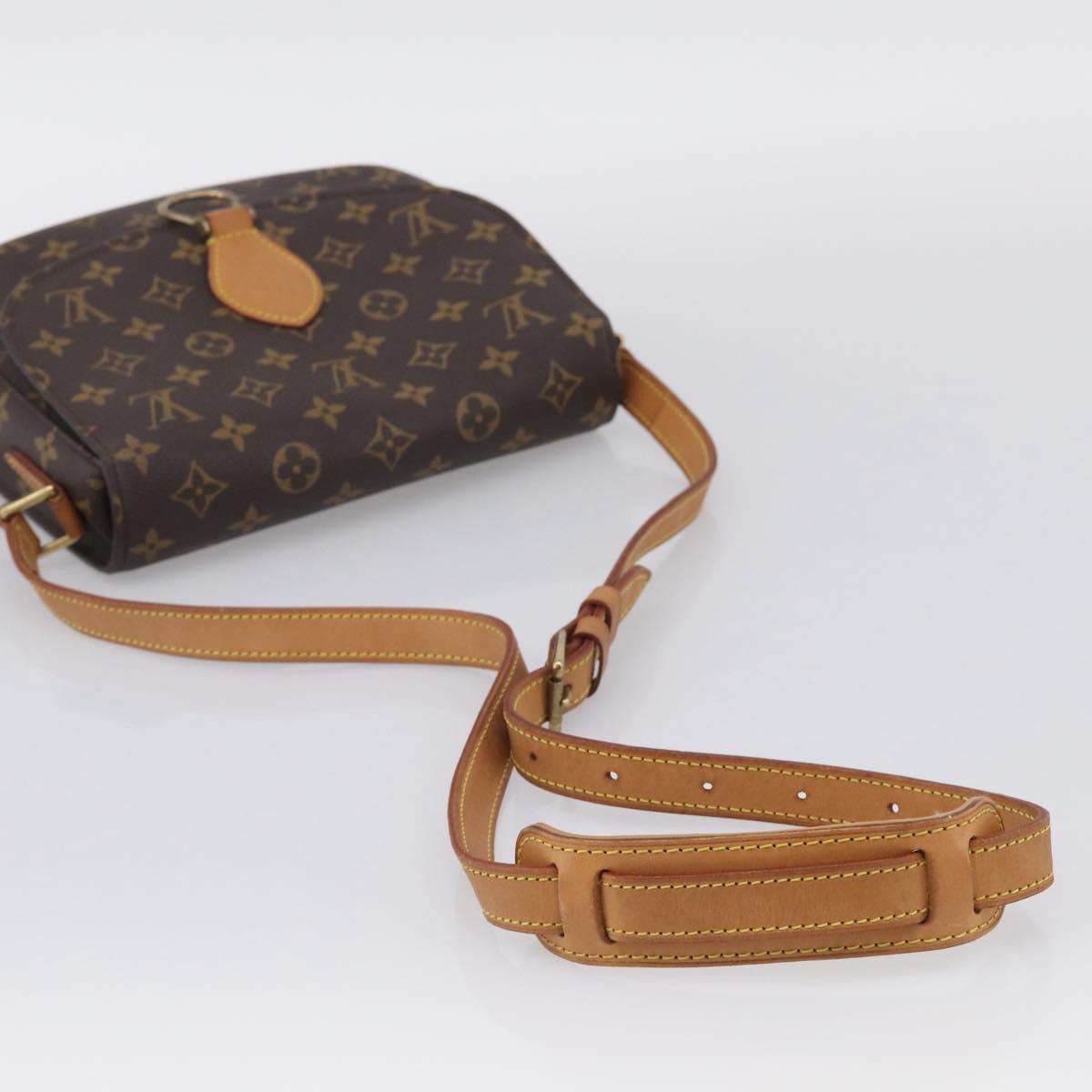 LOUIS VUITTON Monogram Saint Cloud GM Shoulder Bag M51242 LV Auth 215691A