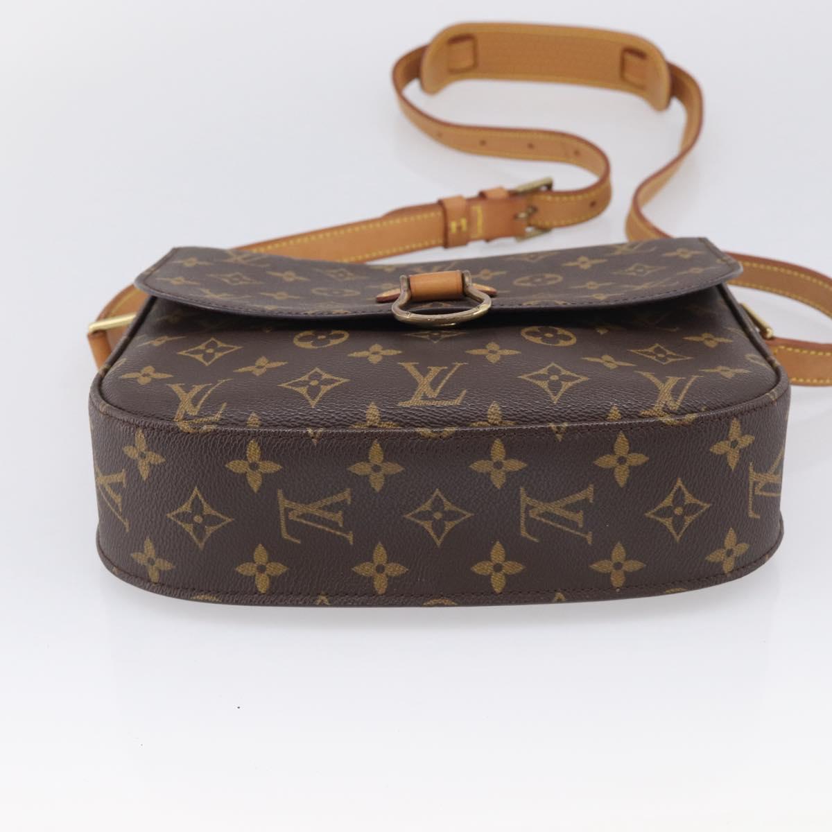 LOUIS VUITTON Monogram Saint Cloud GM Shoulder Bag M51242 LV Auth 215691A